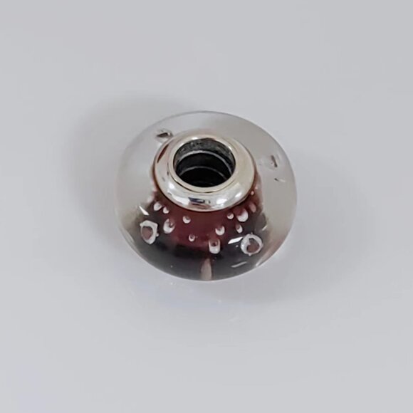 Pandora Lavender Purple Colored Glass Bead String Beaded Bracelet  S925 Ale - Picture 2 of 4